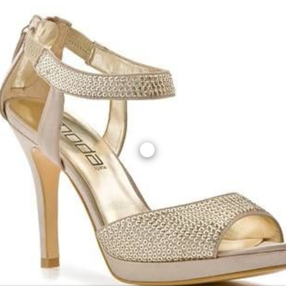 Sequin Heels